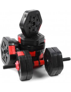 Hexagonal dumbbell set 2
